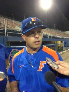Gators Head Coach Kevin O'Sullivan talks to the media about the next two games in the series