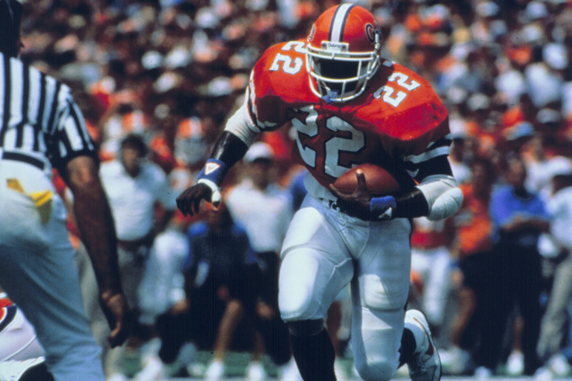 Emmitt en sus tiempos con los Gators