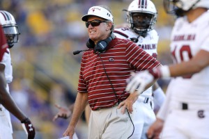 South Carolina Head Coach, Steve Spurrier, To Retire Effective Immediately. (AP Photo/Jonathan Bachman)