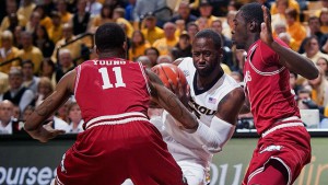 The Arkansas Razorback used their consistently aggressive style of play to hand the Missouri Tigers a 94-61 loss in their last matchup.