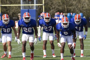 Florida Safeties focus on spring without Vernon Hargreaves III.