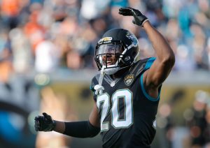 Dec 4, 2016; Jacksonville, FL, USA; Jacksonville Jaguars cornerback Jalen Ramsey (20) wants a flag thrown during the second half of an NFL football game against the Denver Broncos at EverBank Field. The Broncos won 20-10. Mandatory Credit: Reinhold Matay-USA TODAY Sports