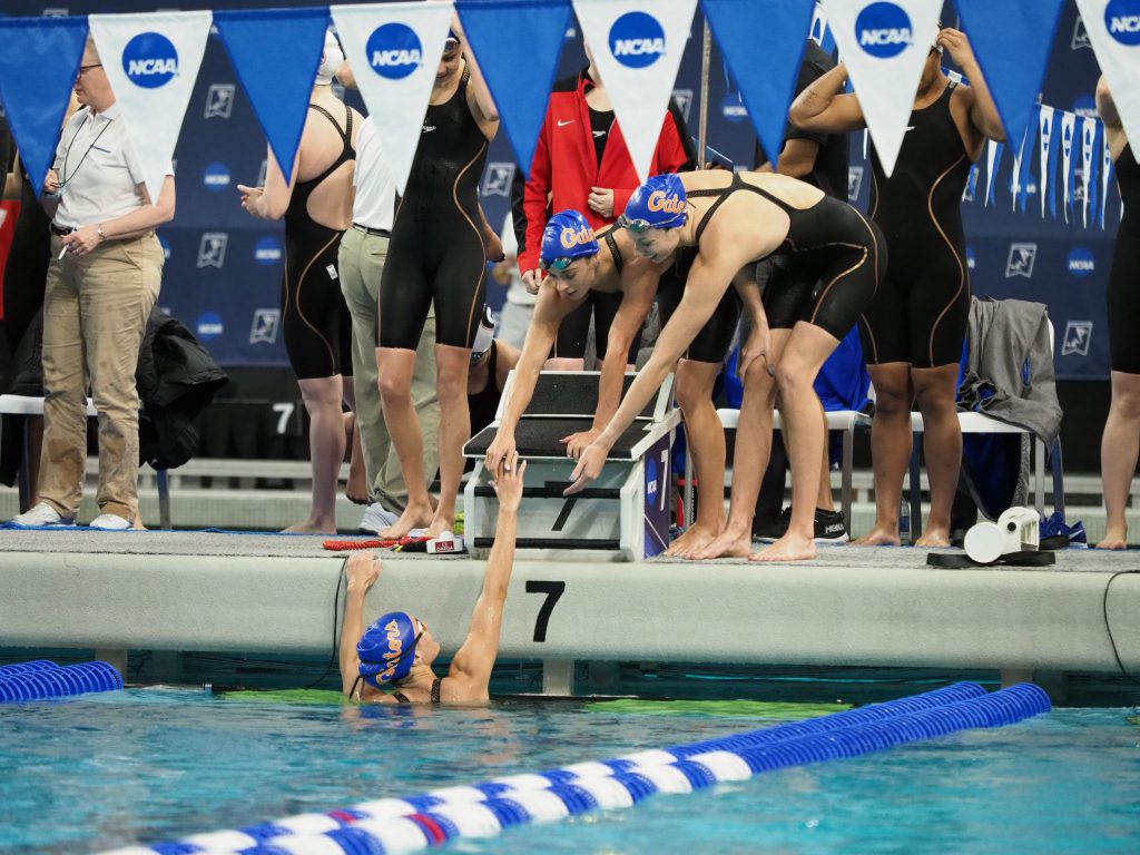 Gators Women's Swimming and Diving competes in NCAA Championships - ESPN 98.1 FM - 850 ...