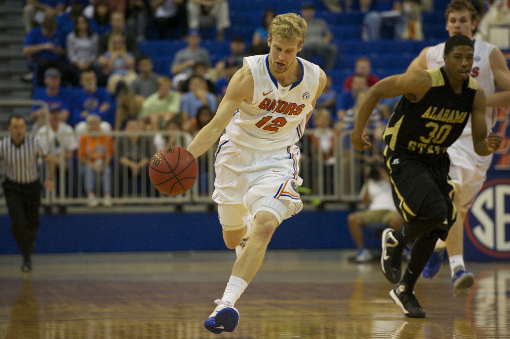 Photo Gallery: Men's Basketball Takes Easy Win Over Alabama State