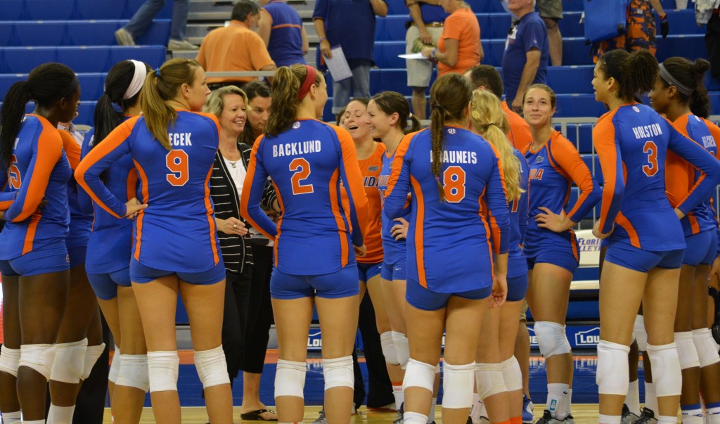 Gator Volleyball sweeps Lady Vols - ESPN 98.1 FM - 850 AM WRUF