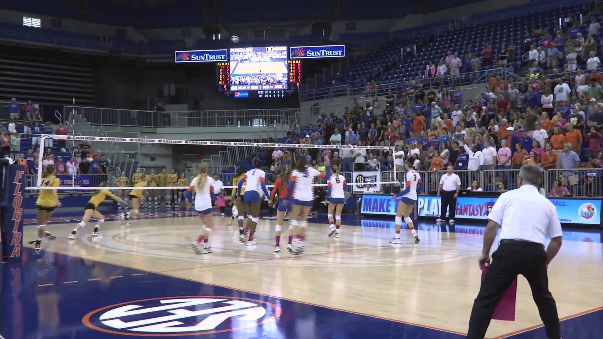 Video Recap UF Volleyball Sweeps Mizzou at Home ESPN 98.1 FM 850