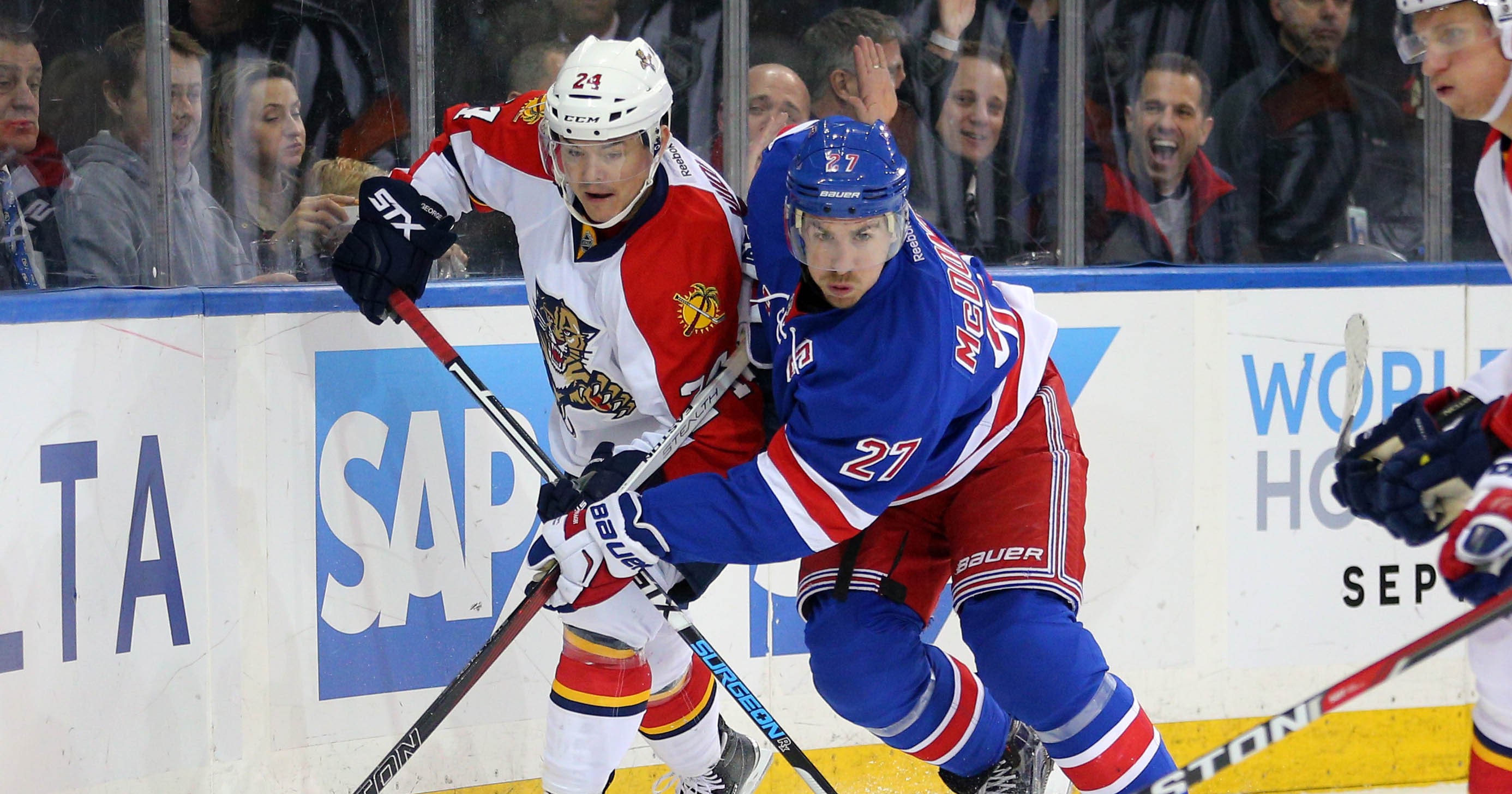 Panthers Lose on the Road to the Rangers 42 ESPN 98.1 FM 850 AM WRUF