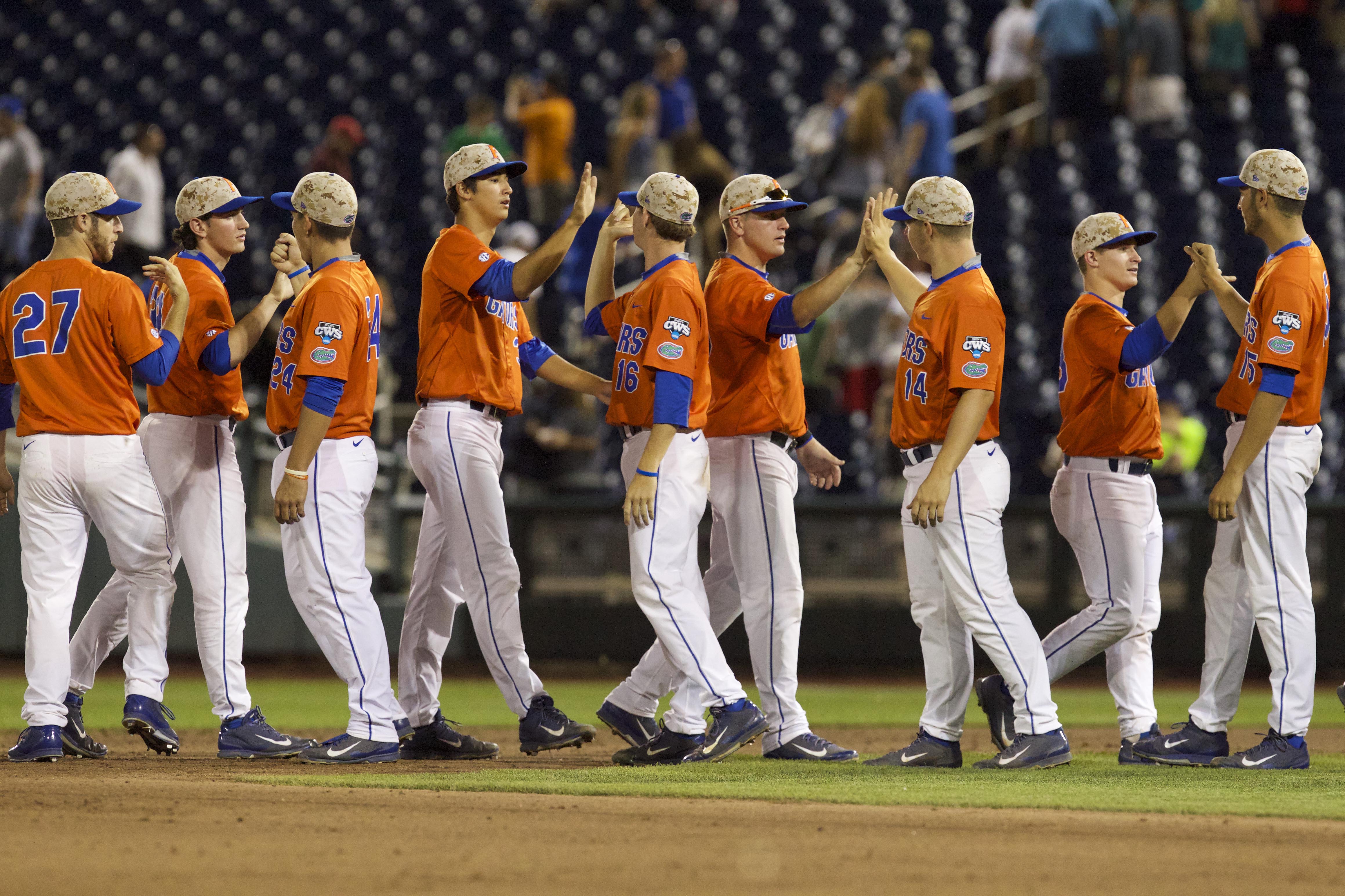 Florida Baseball Bounces Back in Super Regional Elimination Game ESPN