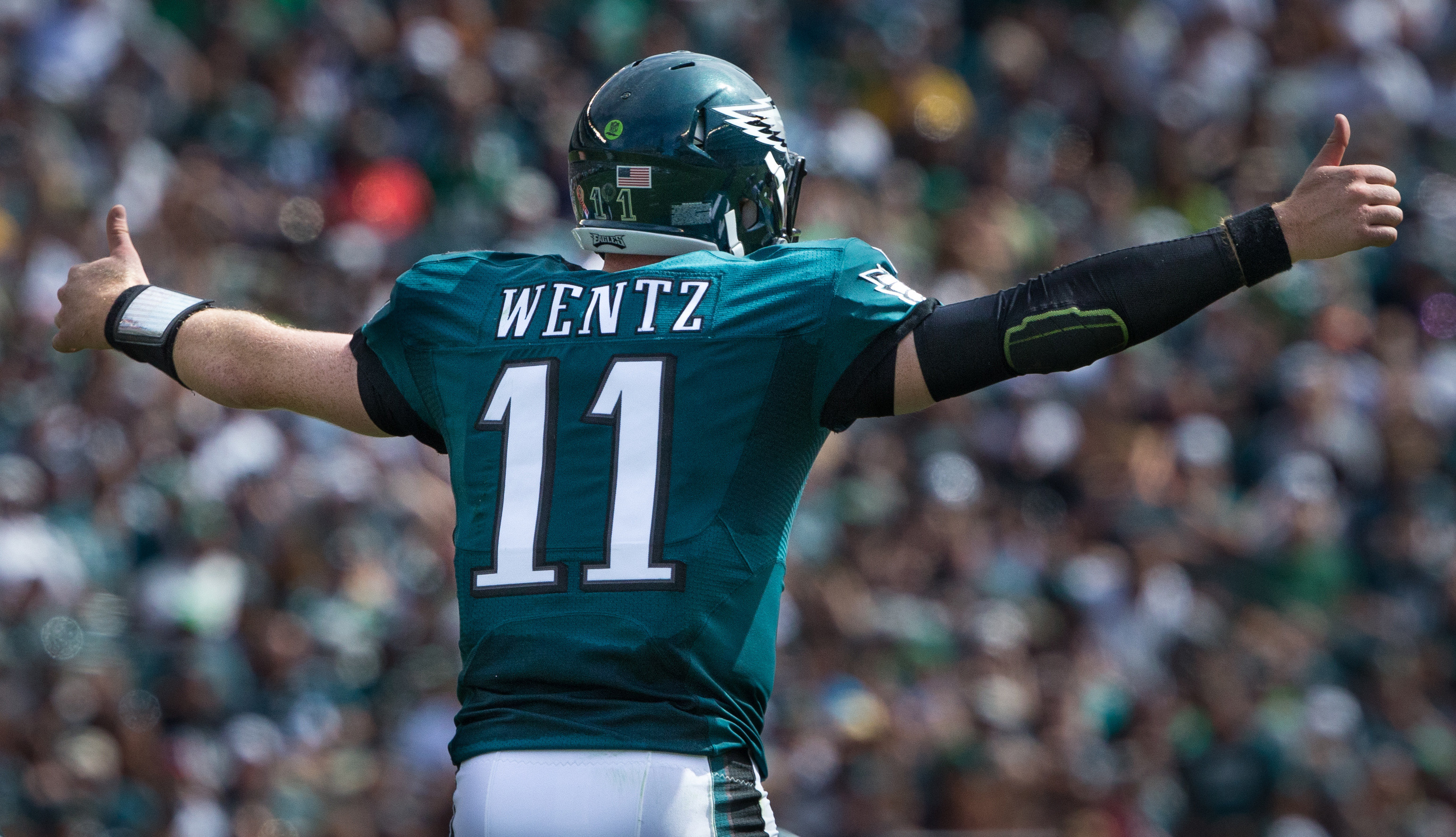 carson wentz kids jersey