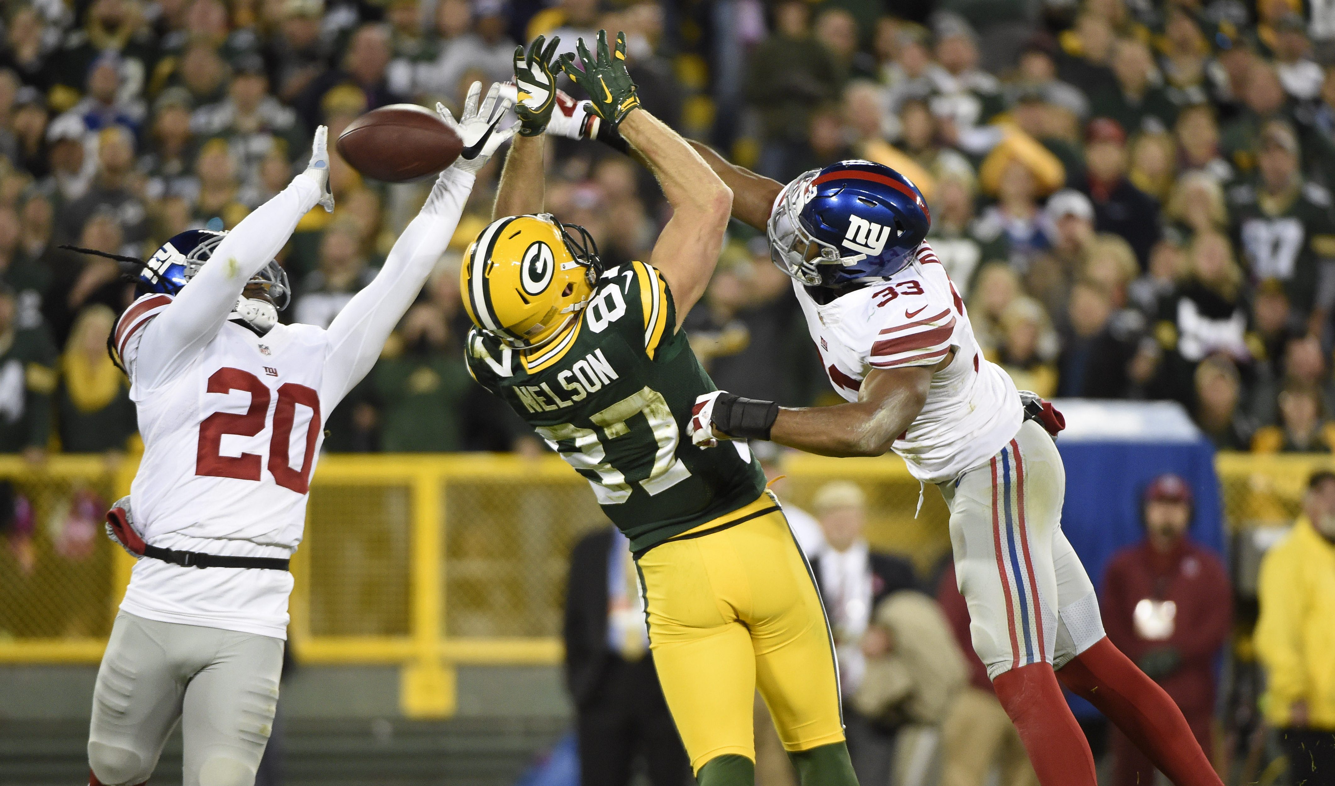 green bay packers and giants