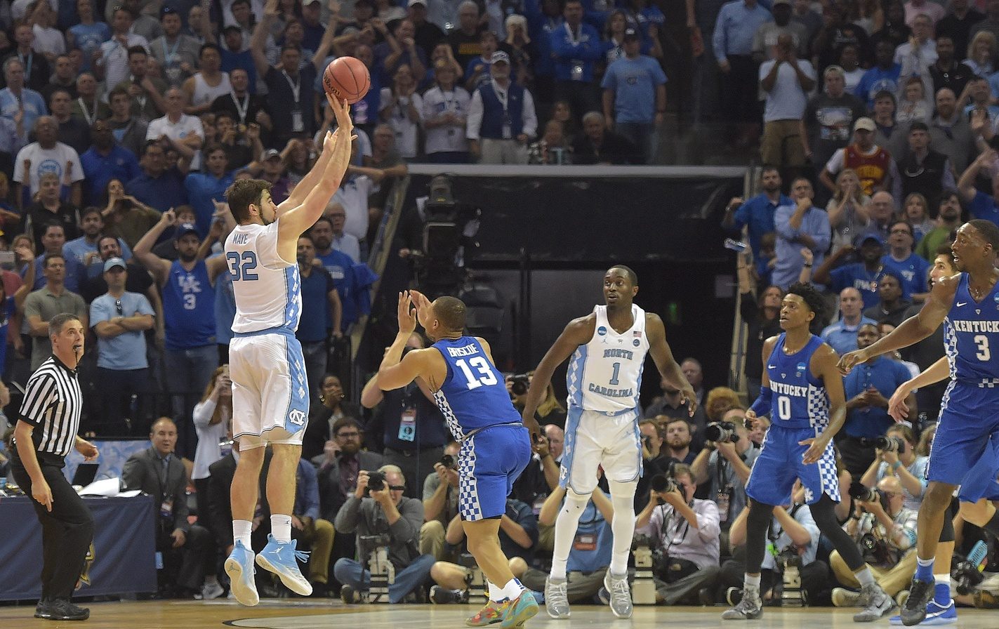 North carolina beats kentucky with last second shot espn 98 1 fm