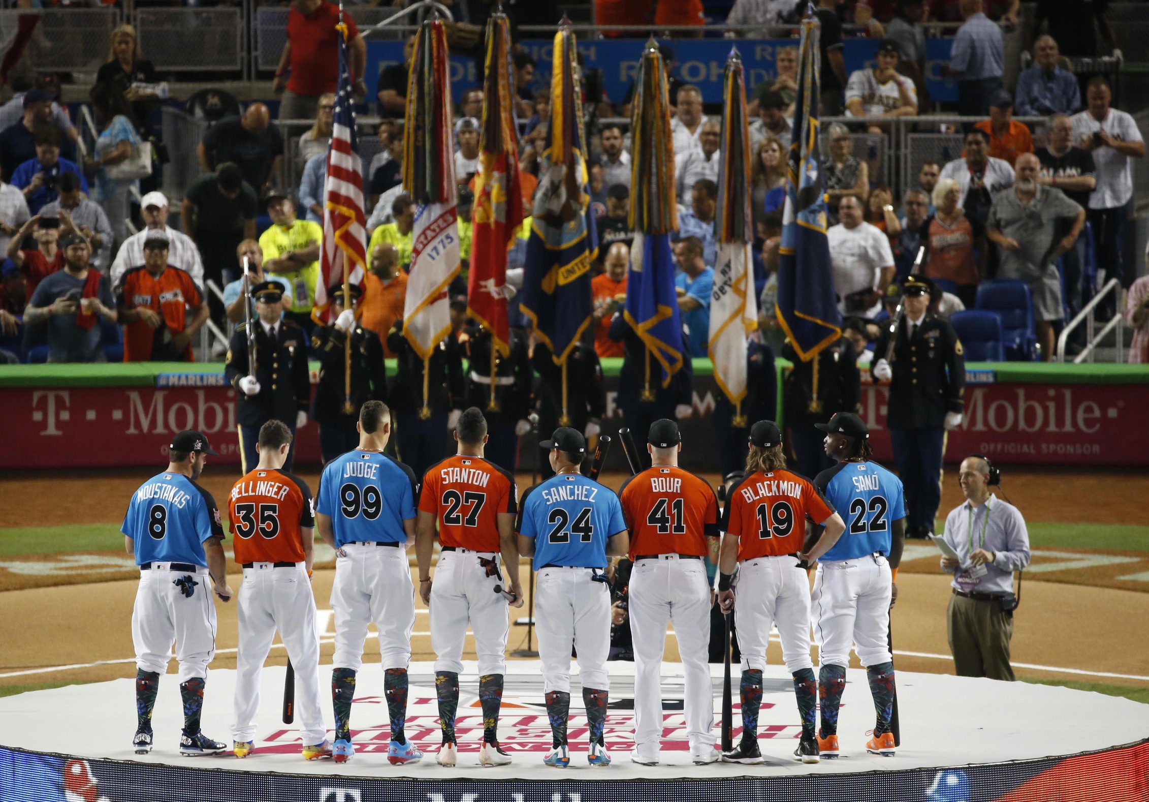 Where the 2017 MLB All-Stars played in college