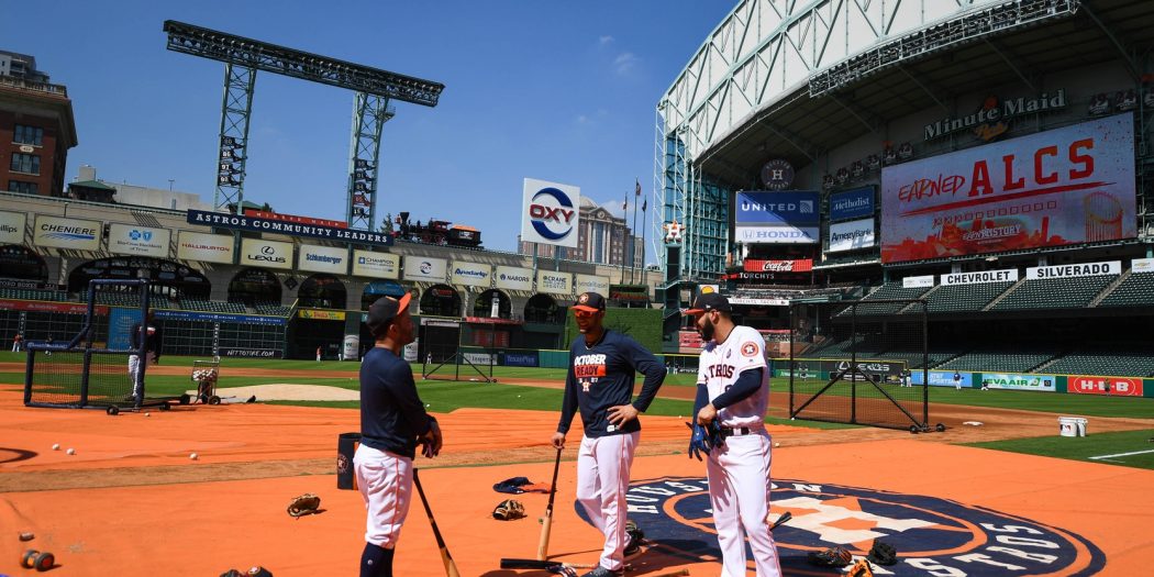 Houston Astros host the New York Yankees tonight in Game 1 Houston Astros host the New York Yankees tonight in Game 1