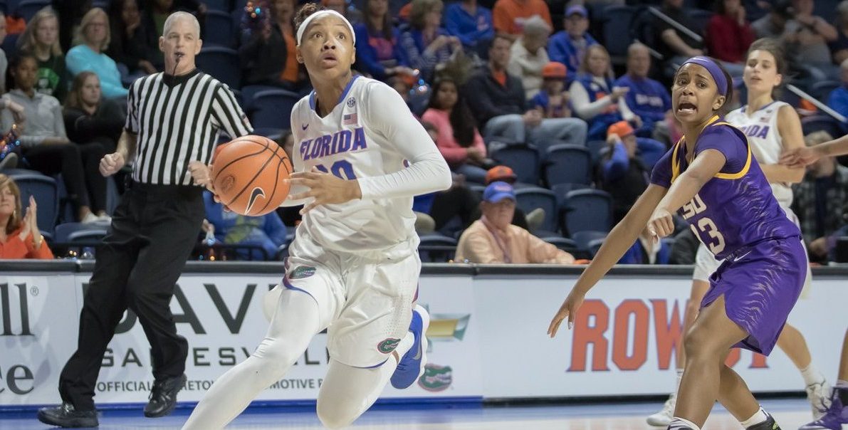 Gator Women's Basketball Hard Fought Effort Not Enough To Upset No. 15