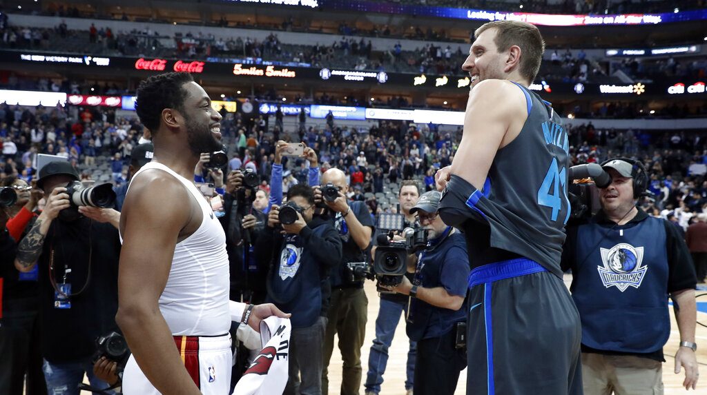 Dwyane Wade, Dirk Nowitzki elected into Hall of Fame class of 2023