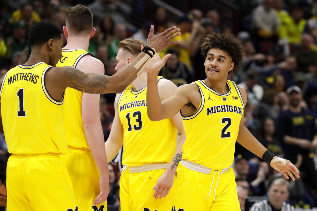 michigan basketball jersey 2019