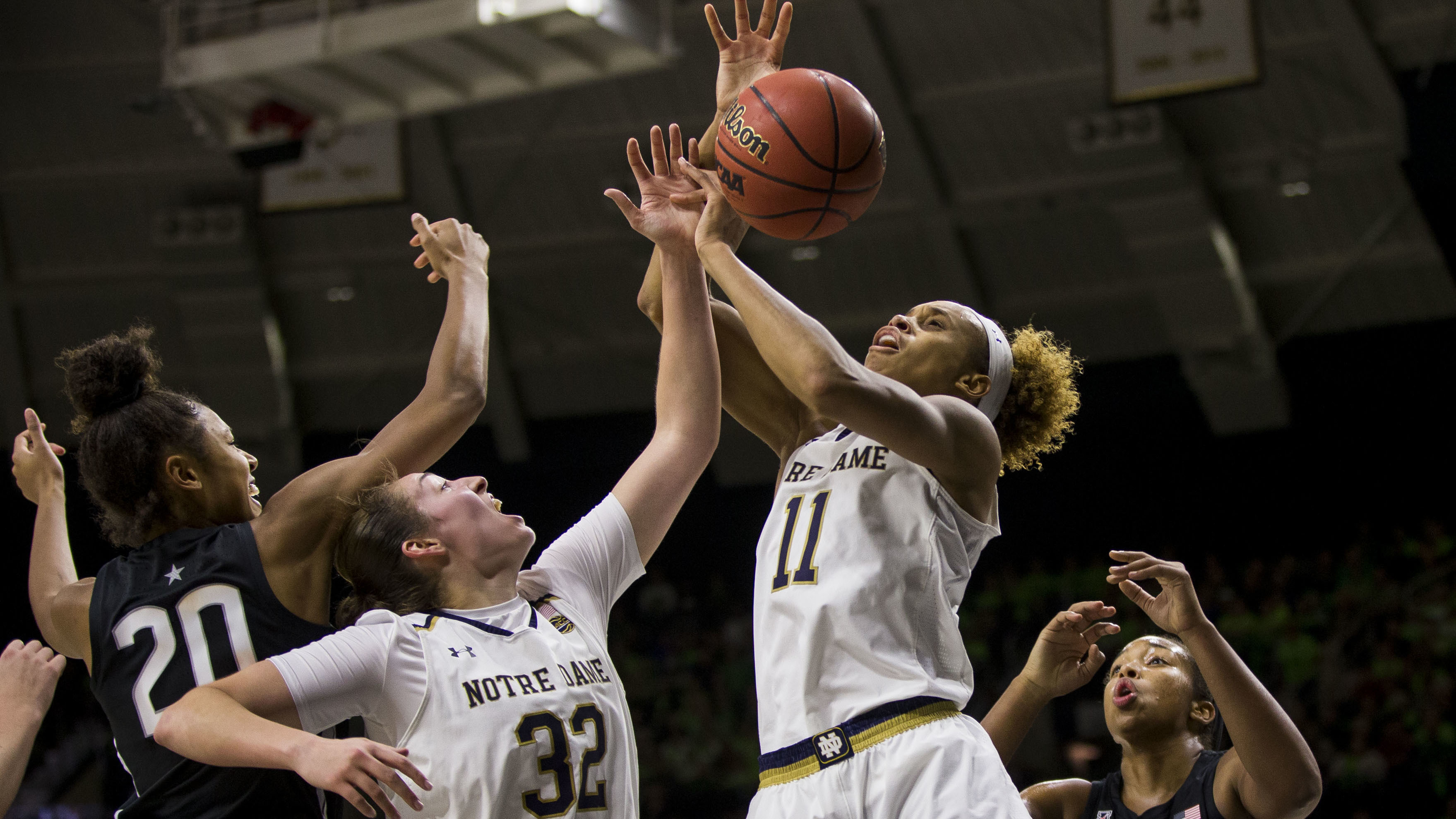 Notre Dame vs. UConn in the NCAAW Basketball Final Four