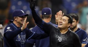 Rays win in extras through Choi walk-off.