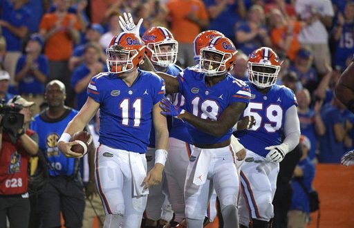 Trask, no. 11, will look to etch his name into the list of Gator Greats