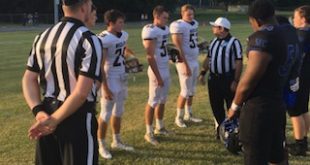 Coin Toss before Saint Francis (right) vs Aucilla Christian (left)