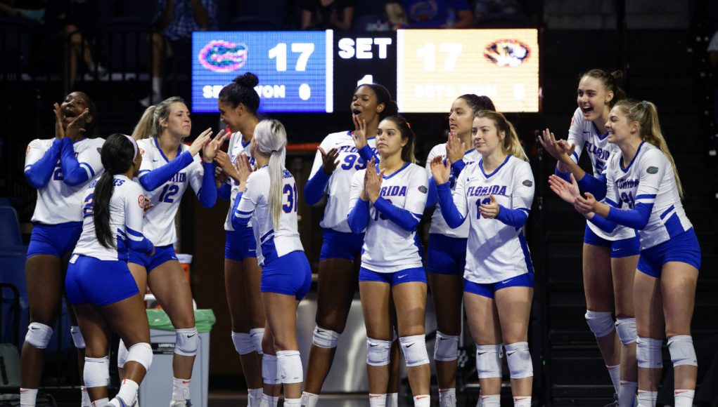 Florida Volleyball Bounces Back With Win Over Arkansas