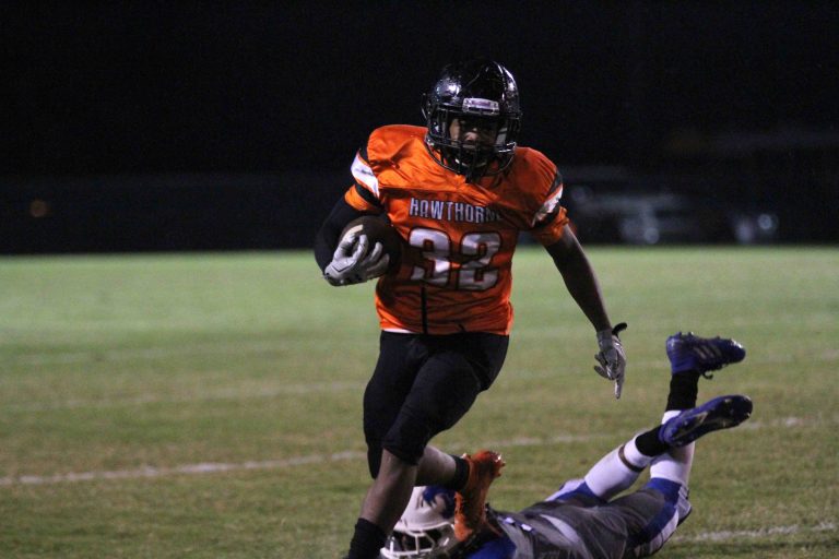 Hawthorne’s Football Season Ends in the Second Round of Playoffs with a