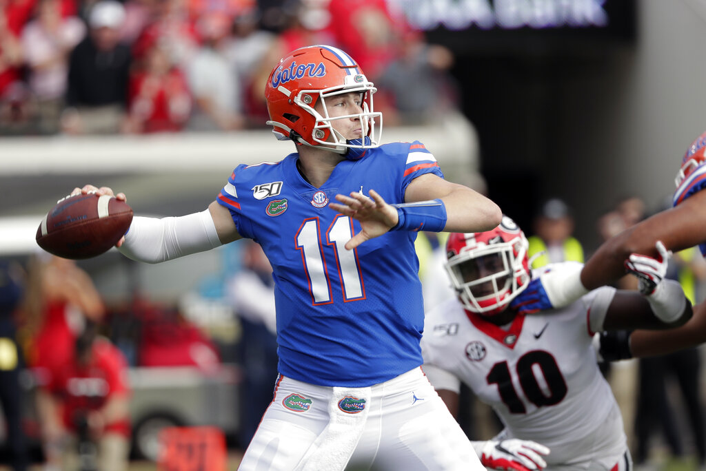 Florida gators shop kyle trask jersey
