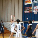 Hillsborough player attempts free throw