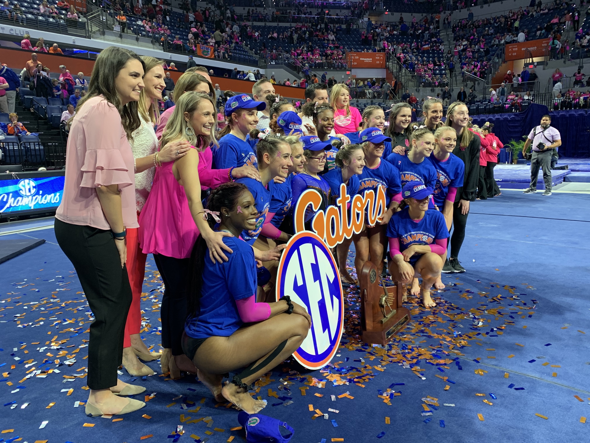 Florida Gators claim SEC Championship