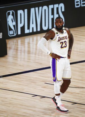 LeBron James and Los Angeles Lakers Win 2020 NBA Title