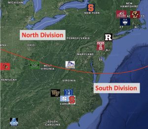 Appalachian Conference Mapped