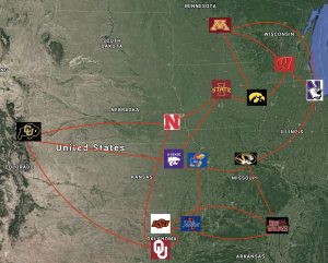 Realignment Heartland Conference Mapped