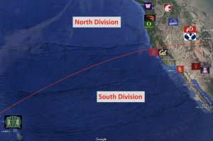 Realignment PAC 14 Mapped