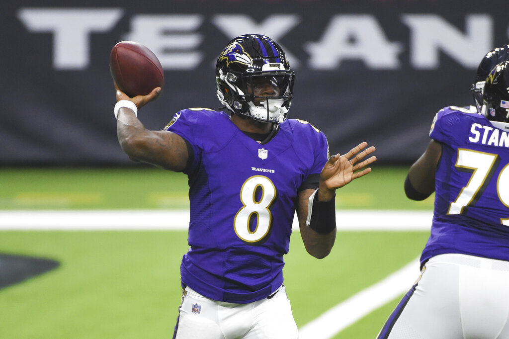 Baltimore Ravens Hope to Keep Lamar Jackson - ESPN 98.1 FM - 850 AM WRUF