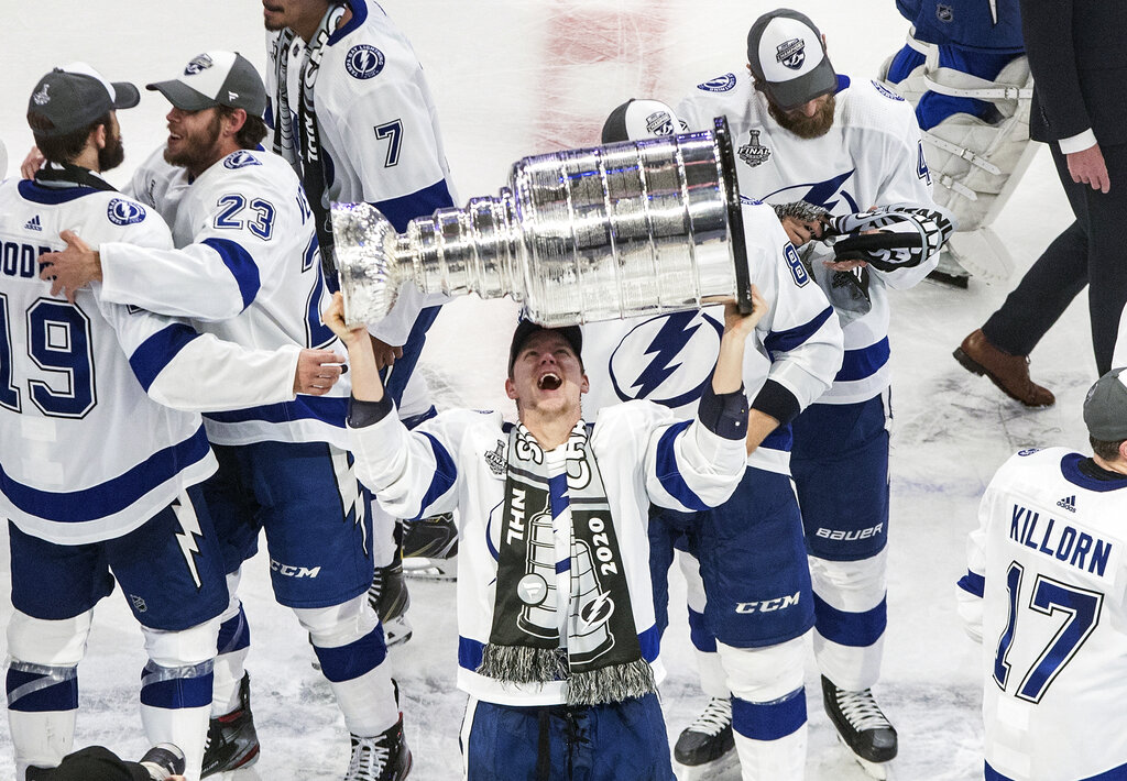 Stanley Cup Champions NHL Tampa Bay Lightning 2020 Stanley Cup