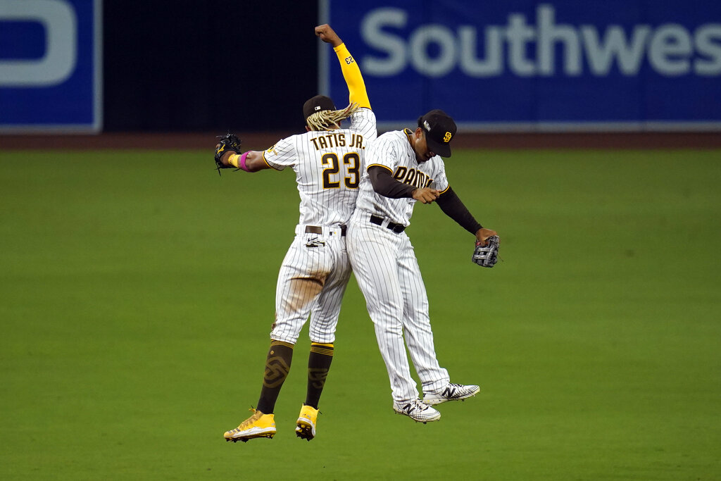 7/28/2023 TEX at SD Fernando Tatis Jr. Game-Used City Connect Jersey 99th  Career Home Run; MLB Authenticated