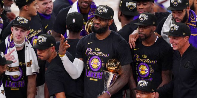 The Los Angeles Lakers Win the 2020 NBA Championship