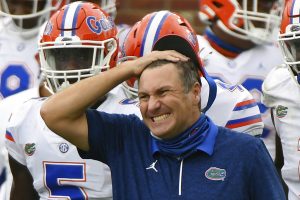 Florida head coach upset