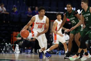 Gators Locke Dribbles Ball