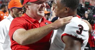 Georgia head coach Kirby Smart