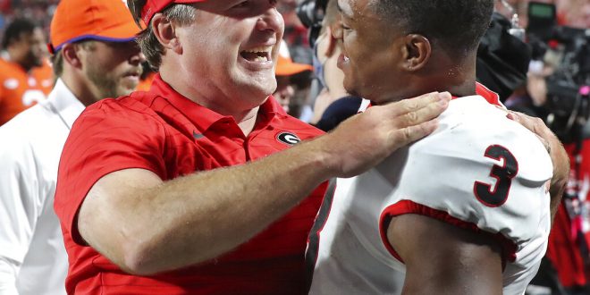 Georgia head coach Kirby Smart