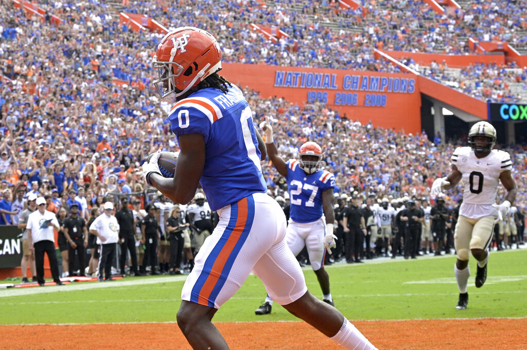 Ja'Quavion Fraziars Emerging for the Florida Gators ESPN 98.1 FM 850 AM WRUF