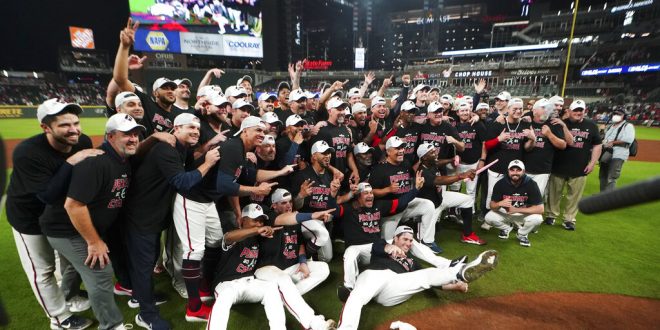 THE ATLANTA BRAVES ARE 2018 NATIONAL LEAGUE EAST CHAMPIONS‬