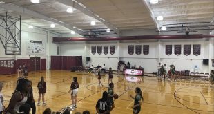 Trinity Catholic versus Oak Hall on the court