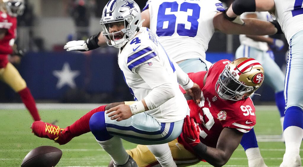 49ers grind past Cowboys in defensive struggle - ESPN