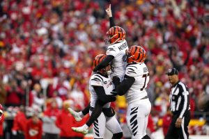 Bengals game winning field goal to clinch Super Bowl