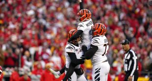 Bengals game winning field goal to clinch Super Bowl