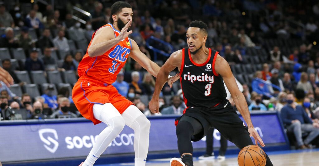 C.J. McCollum - Preseason finally over 🙌🏾