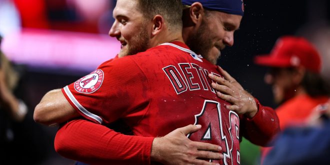 Los Angeles Angels Rookie Reid Detmers Throws Historic No-Hitter Against  The Rays - ESPN 98.1 FM - 850 AM WRUF