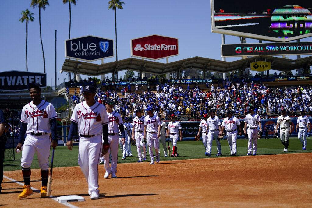 MLB AllStar Games 2022 Celebrities at the Events PHOTOS #38 MLB AllStar Games 2022 Celebrities at the Events PHOTOS